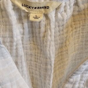 Lucky Brand Gauze Sleeveless Top NWOT